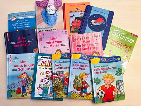 Büchertisch Nöstlinger Bücher