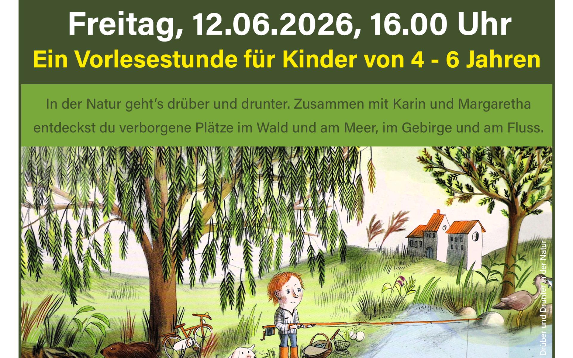 Plakat Drueber und Drunter in der Natur