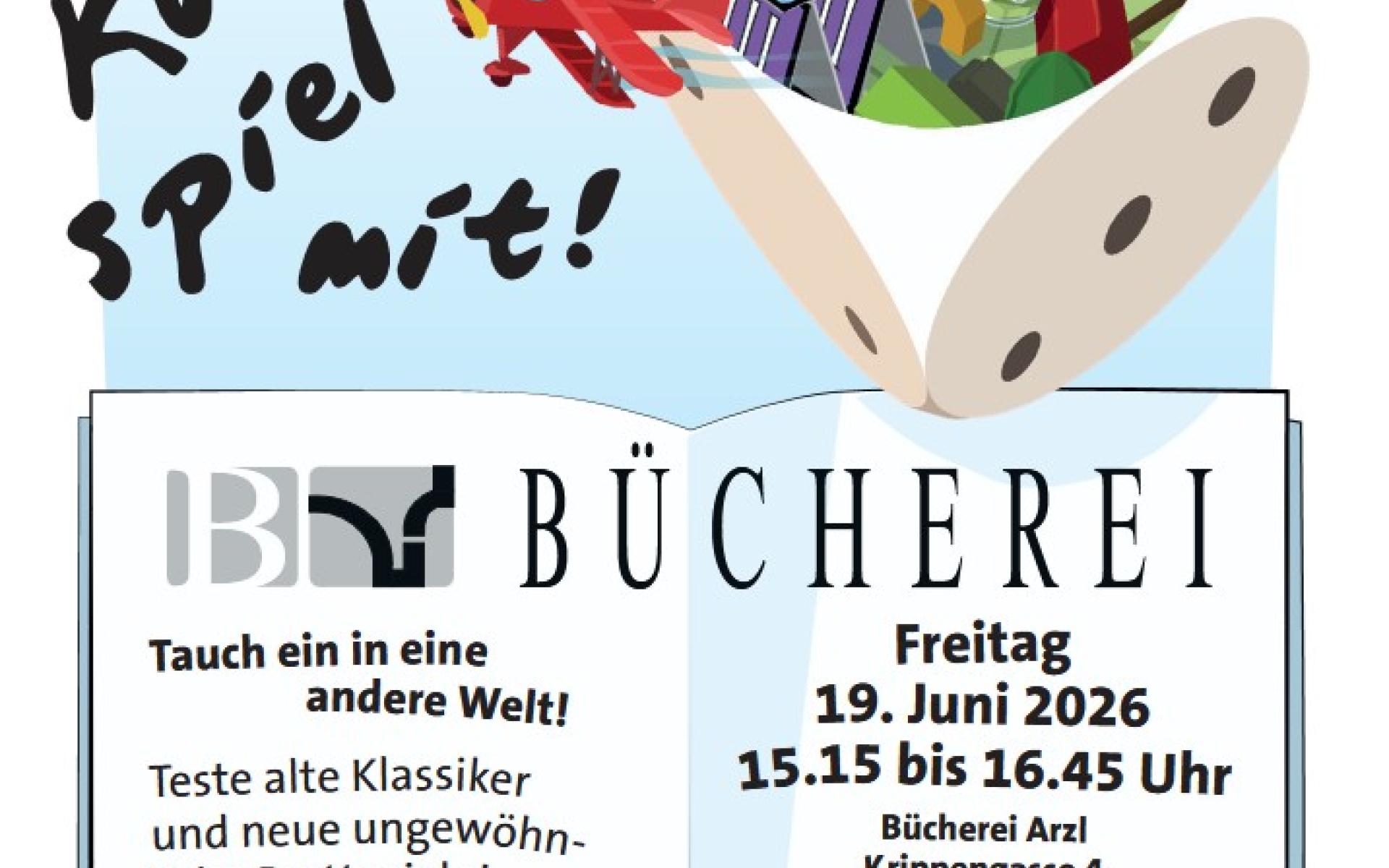 Plakat Spielenachmittag Juni 2026